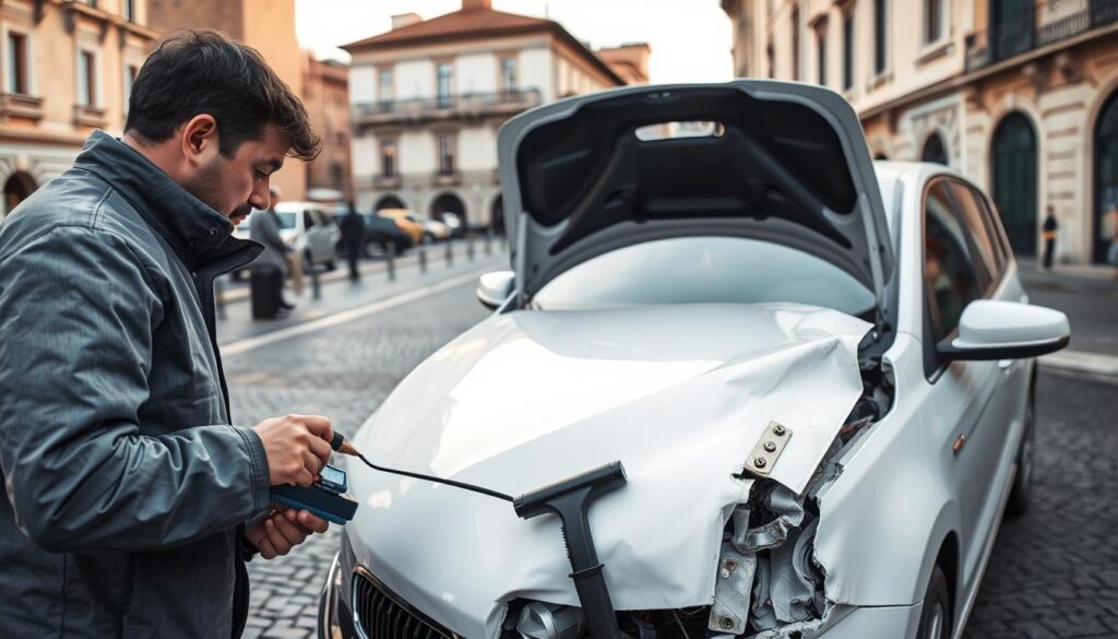 opinia rzeczoznawcy od szkód komunikacyjnych Rzym Wlochy Rzeczoznawca MOTOEXPERT