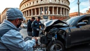 eksperci ds. kolizji drogowych Rzym Wlochy Rzeczoznawca Samochodowy MOTOEXPERT
