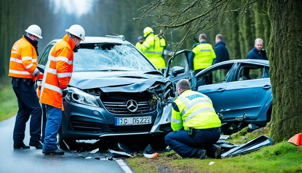 wypadek drogowy w Niemczech, odszkodowanie, pomoc prawna