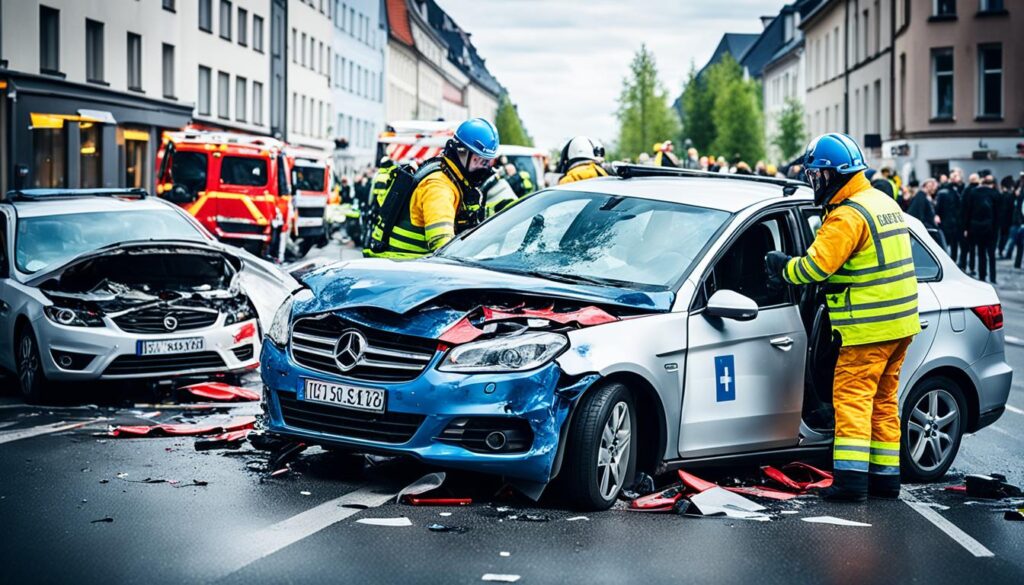 wypadek drogowy w Niemczech, odszkodowanie, pomoc prawna