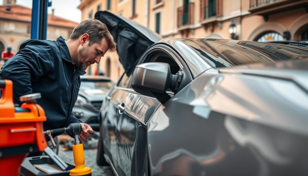 auto damage documentation italy motoexpert