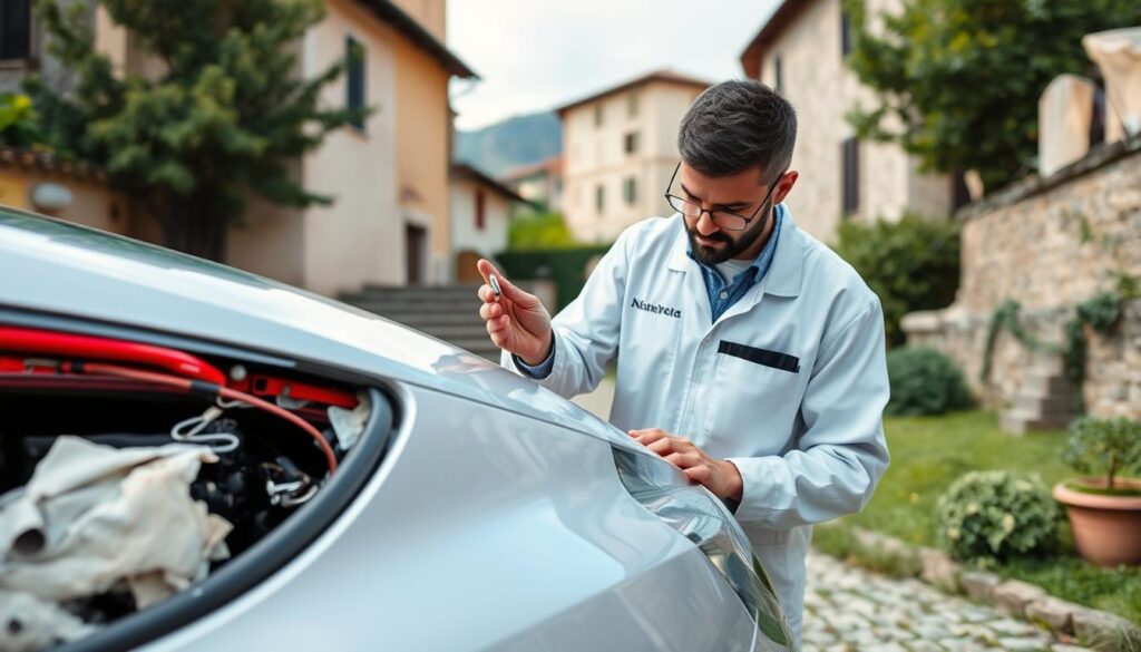 automotive damage evaluation italy motoexpert