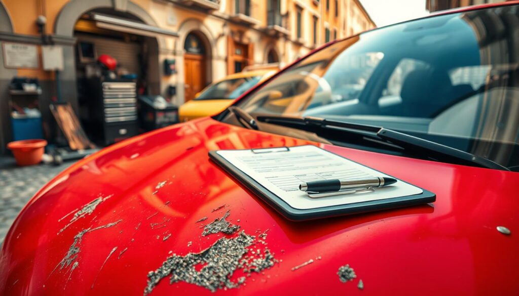 car damage verification italy motoexpert
