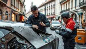 vehicle collision damage assessment italy motoexpert