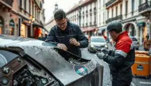 vehicle collision damage assessment italy motoexpert