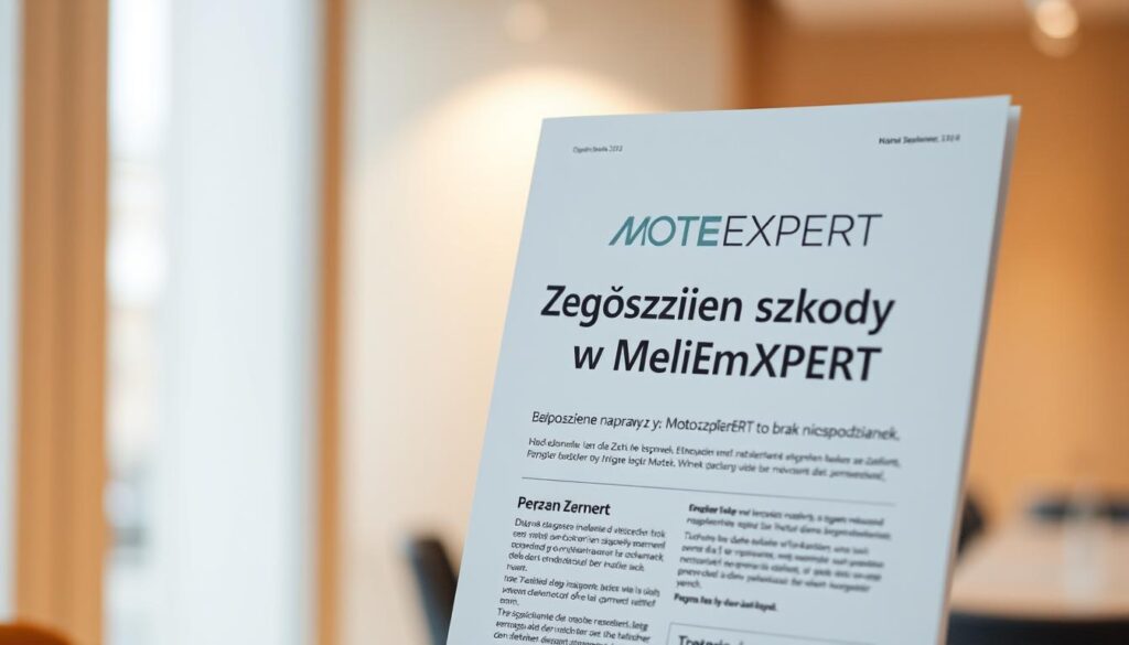 Zgłoszenie szkody z MOTOEXPERT to brak niespodzianek.