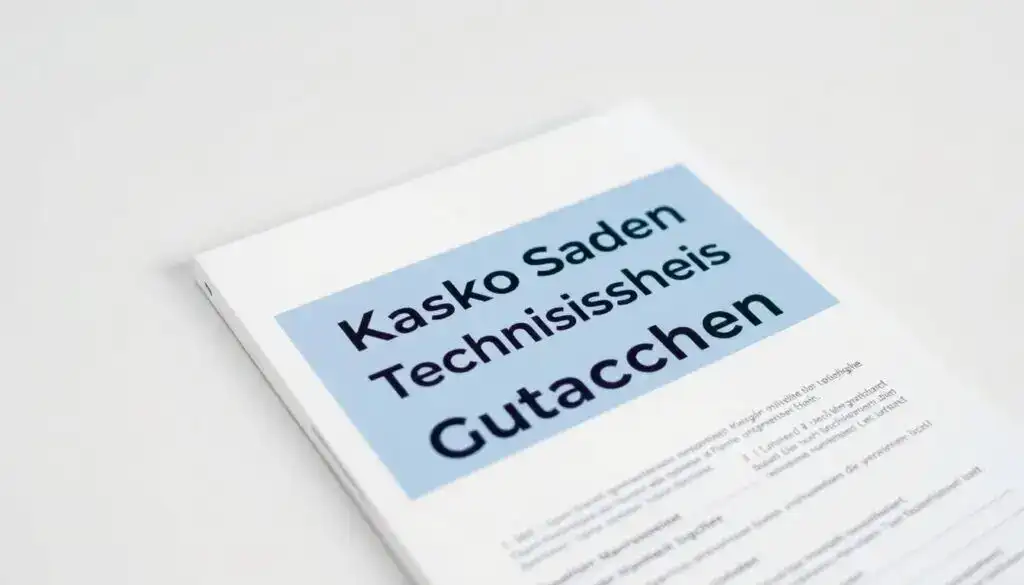 Kasko Schaden Technisches Gutachten MOTOEXPERT